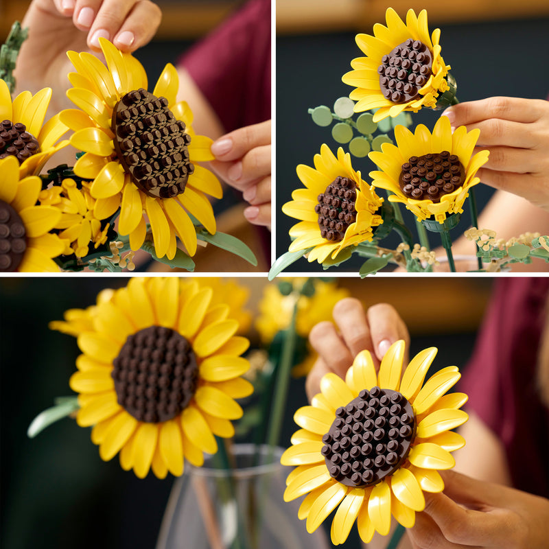 Afbeelding laden in galerijviewer, Lego botanicals boeket met zonnebloemen - 11502
