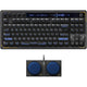 8bitdo retro 87 mechanical keyboard - mecha break (zwart, us lay-out (qwerty), kailh box jellyfish pro glaze, 80% (tkl), abs keycaps, hot-swap, bluetooth le 5.0, wireless 2.4ghz, usb)