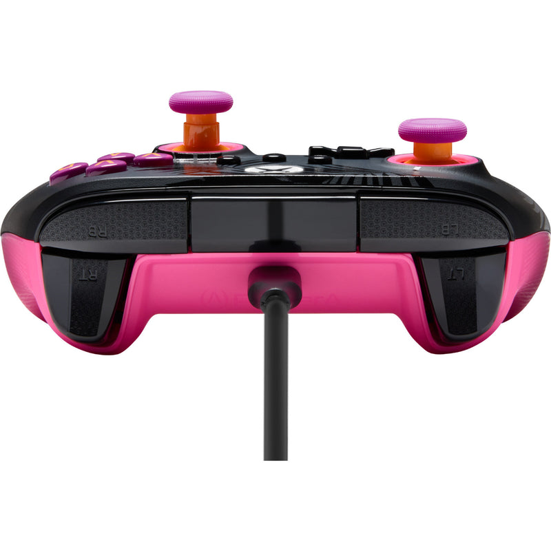 Load image into Gallery viewer, Powera advantage plus bedrade controller voor xbox series x|s - palmbomen in maanlicht (roze, xbox series x|s, xbox one, pc)
