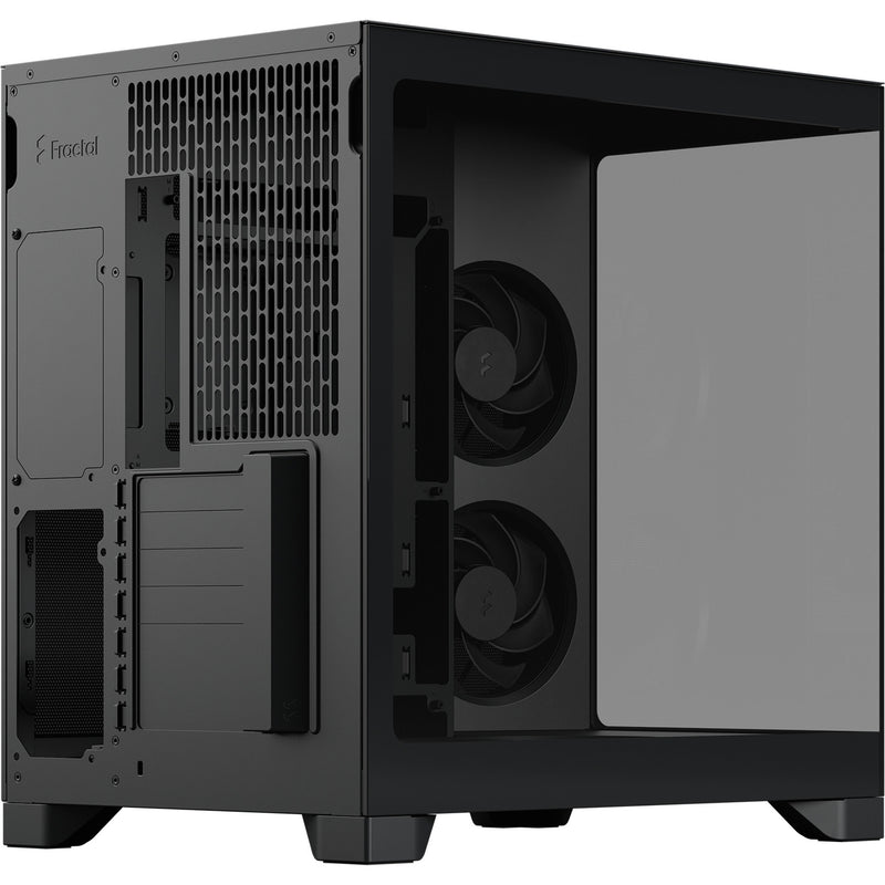 Afbeelding laden in galerijviewer, Fractal design pop 2 vision midi tower behuizing (zwart | 1x usb-a | 1x usb-c | tempered glass)
