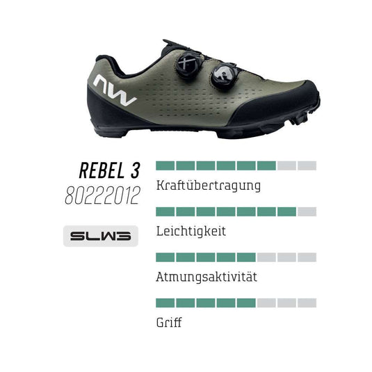 Northwave rebel 3 - mtb shoes