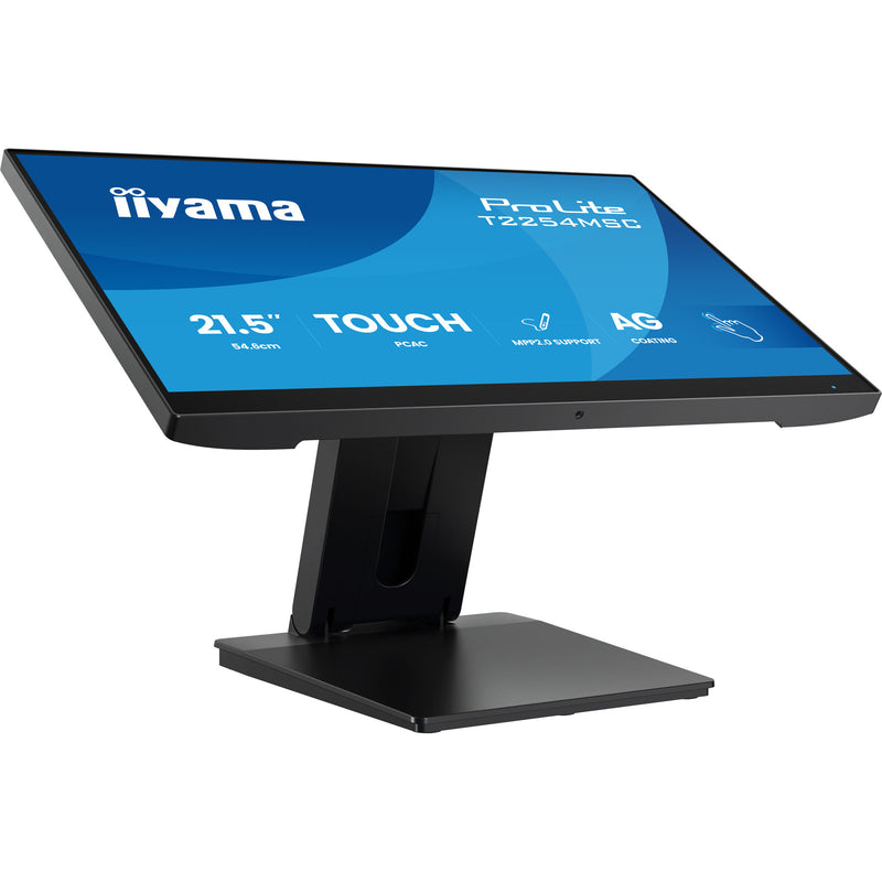 Load image into Gallery viewer, Iiyama prolite t2254msc-b2ag 21.5 touchscreen monitor (zwart, hdmi, displayport, vga, 2x usb-a, usb-b)
