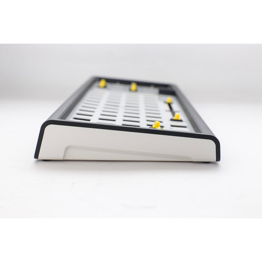 Ducky projectd tinker 65 met qmk via, toetsenbord (zwart wit, us lay-out, barebone. rgb led, hot-swappable, gasket mount, 65%)