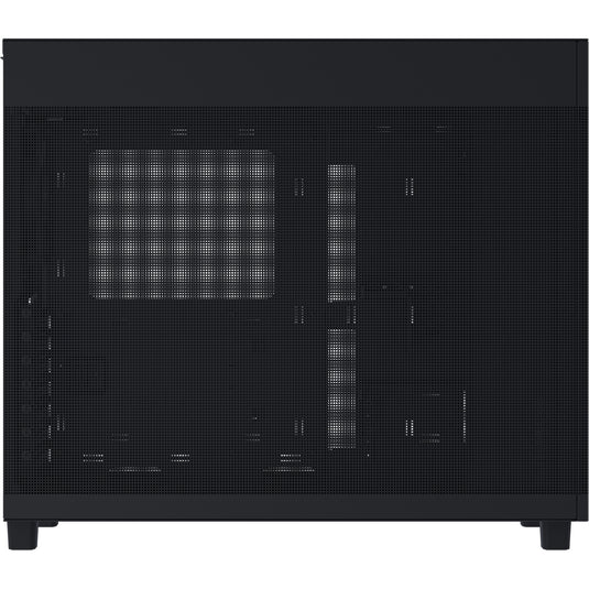 Asus prime ap303 - mesh panel midi tower behuizing (zwart | 2x usb-a | 1x usb-c)
