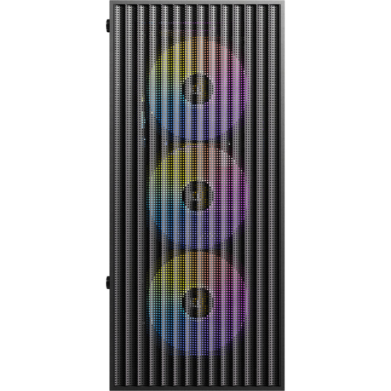 Load image into Gallery viewer, Antec ax27 rgb elite midi tower behuizing (zwart | 3x usb-a | tempered glass)
