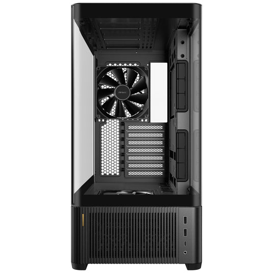 Antec c6 curve air midi tower behuizing (zwart | 2x usb-a | 1x usb-c | tempered glass)