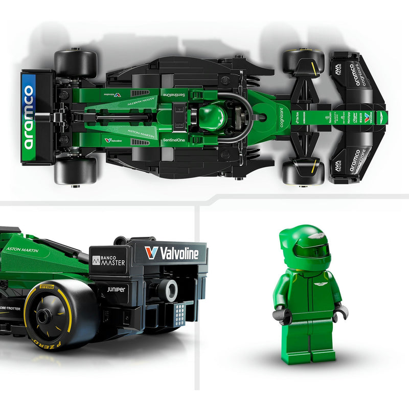 Load image into Gallery viewer, Lego speed champions 77245 aston martin aramco f1 amr24 racewagen
