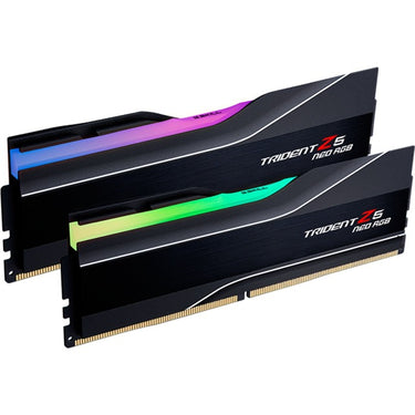 G.skill trident z5 neo rgb 32 gb ddr5-6000 (2x 16 gb) werkgeheugen (zwart, f5-6000j3038f16gx2-tz5nr, expo)