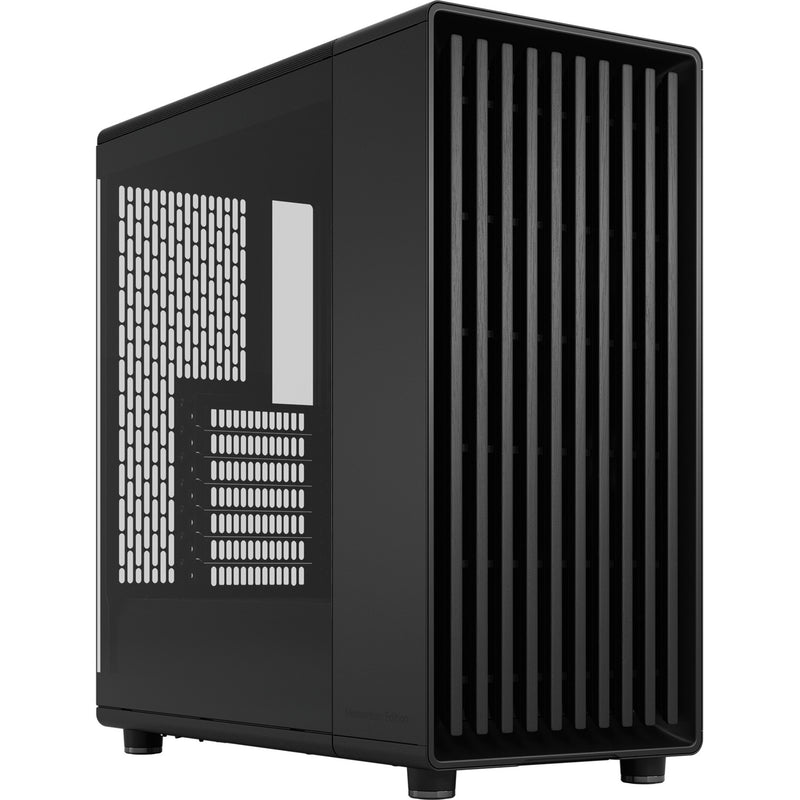 Load image into Gallery viewer, Fractal design north - momentum edition midi tower behuizing (zwart houtkleur | 2x usb-a | 1x usb-c | tempered glass)
