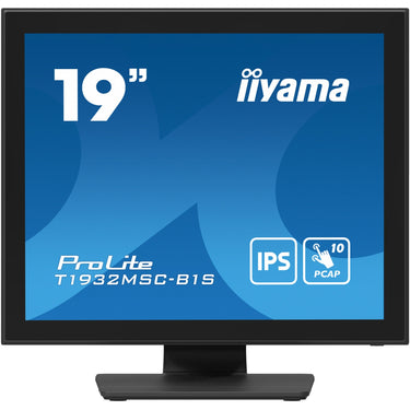 Iiyama prolite t1932msc-b1s 19 touchscreen monitor (zwart, hdmi, displayport, vga)