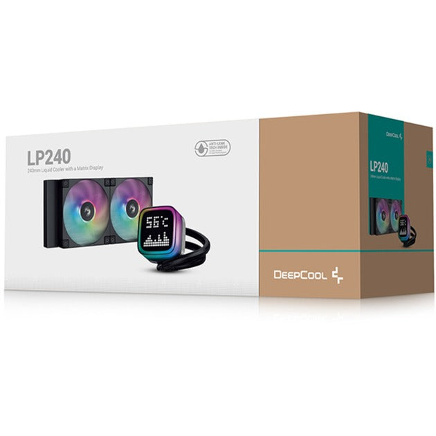 Afbeelding laden in galerijviewer, Deepcool lp240 waterkoeling (zwart, 4-pins pwm fan-connector)
