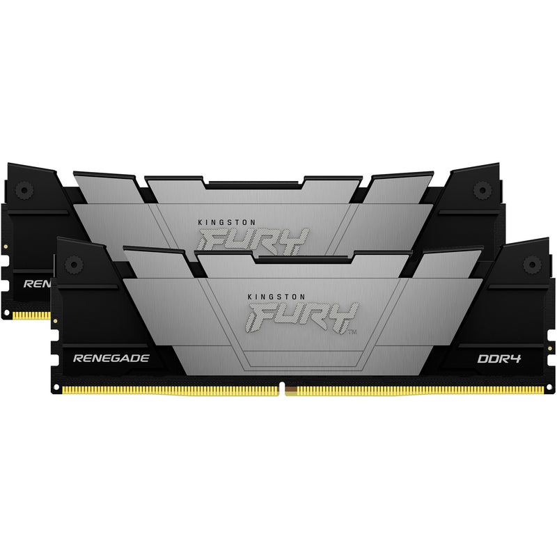 Load image into Gallery viewer, Kingston fury 32 gb ddr4-3600 kit werkgeheugen (zwart, kf436c16rb12k2 32, renegade, xmp)
