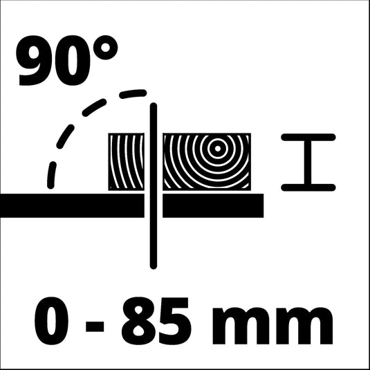 Einhell zaagtafel te-ts 315 u tafelcirkelzaag (rood zwart)