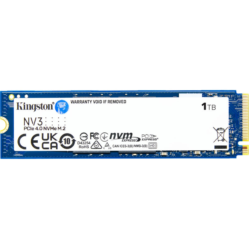 Load image into Gallery viewer, Kingston nv3 1 tb ssd (snv3s 1000g, pcie 4.0 x4, nvme, m.2 2280)
