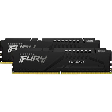Kingston fury beast 32 gb ddr5-5600 (2x 16 gb) werkgeheugen (zwart, kf556c36bbek2-32, xmp 3.0, expo)