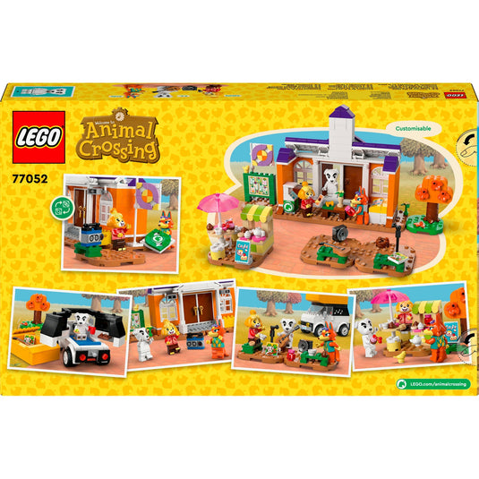 Lego animal crossing - k.k.'s pleinconcert constructiespeelgoed (77052)