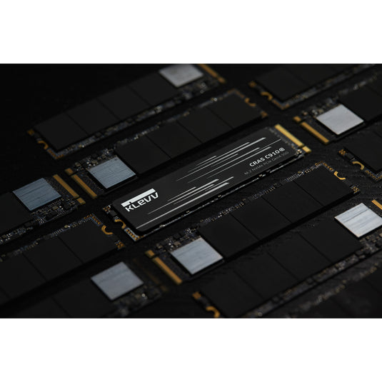 Klevv cras c910g 2 tb ssd (zwart, k02tbm2sp0-10g, pcie gen 4.0 x4, nvme 2.0)