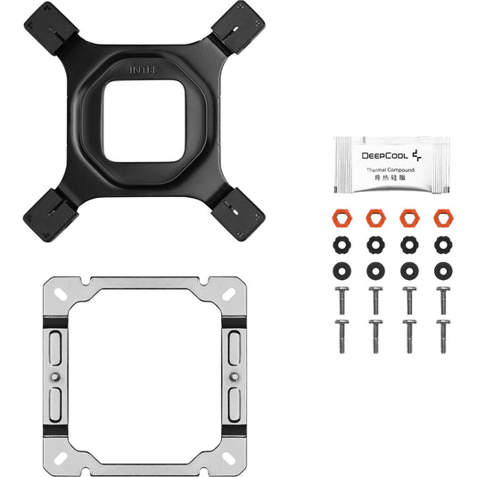 Deepcool ak500s digital rgb cpu-koeler (wit)