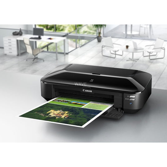 Canon pixma ix-6850 inkjetprinter (zwart, lan, wi-fi, a3+)