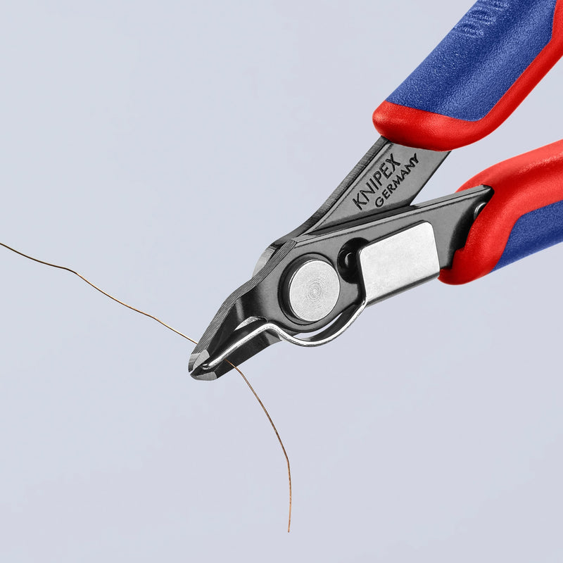 Load image into Gallery viewer, Knipex electronic super knips 78 41 125 elektronica-tang (rood blauw)
