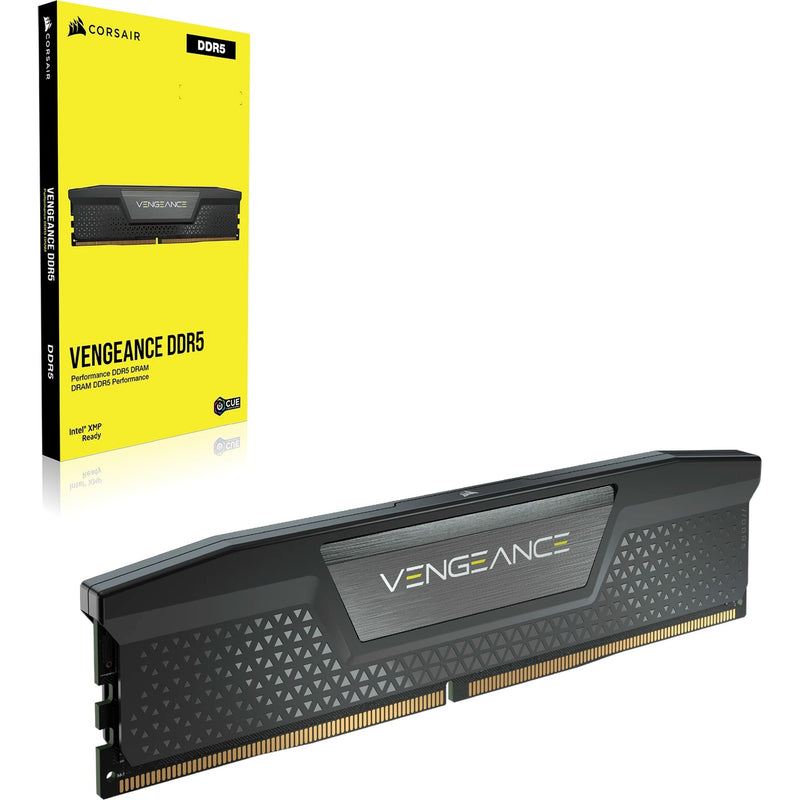 Load image into Gallery viewer, Corsair 32 gb ddr5-6000 (2x 16 gb) kit werkgeheugen (zwart, cmk32gx5m2b6000c38, vengeance, xmp 3.0)
