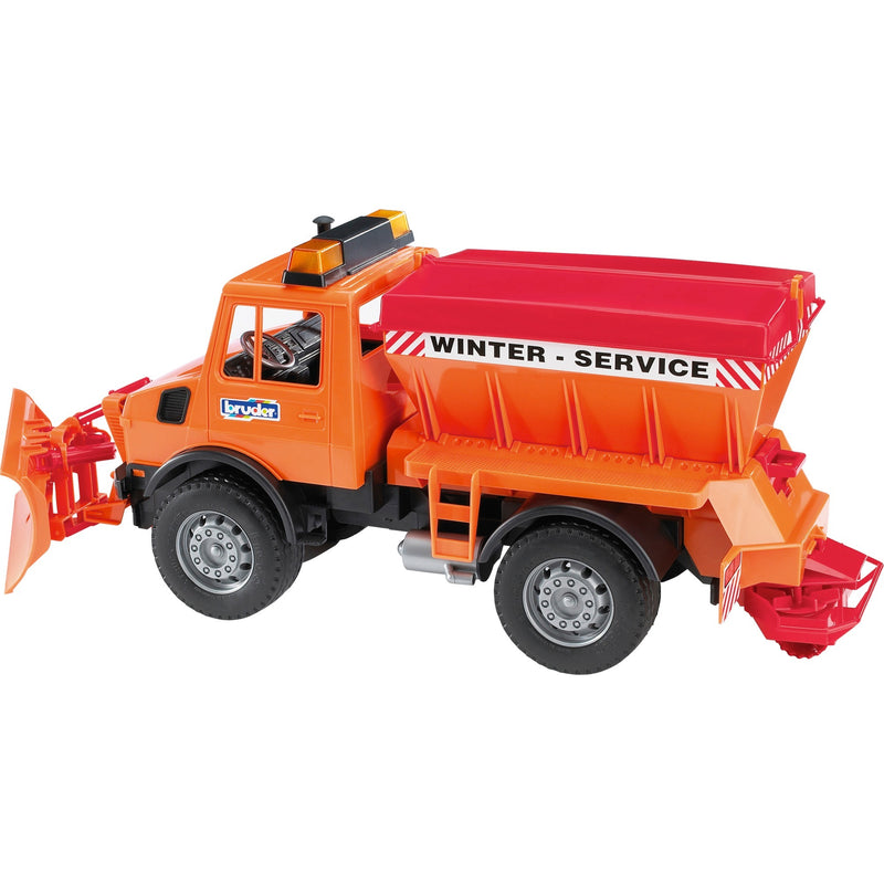 Load image into Gallery viewer, Bruder mercedes-benz unimog winterdienst modelvoertuig (02572)
