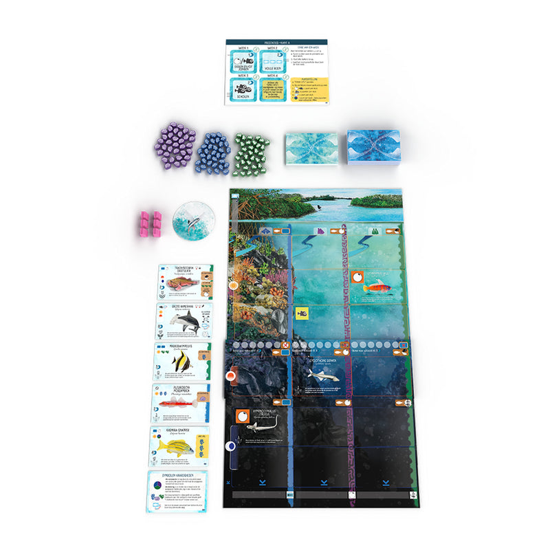 Load image into Gallery viewer, 999games 999 games finspan uitbreiding: haaien en riffen bordspel (uitbreiding, nederlands, 1 - 5 spelers, 45 minuten, vanaf 10 jaar)
