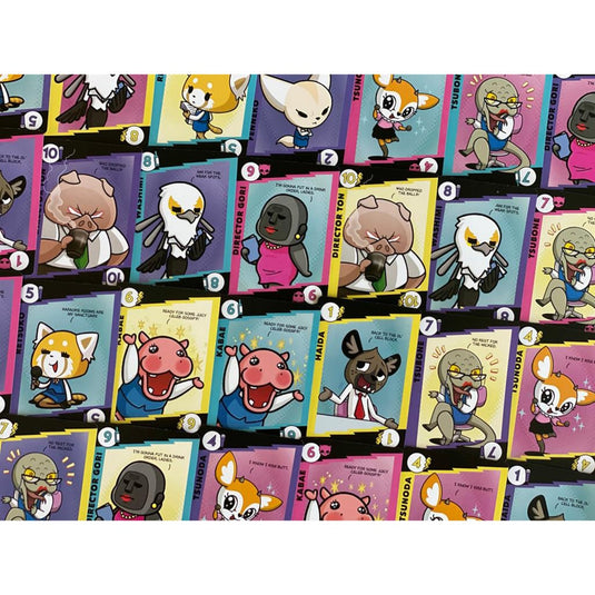 European player network aggretsuko: work rage balance kaartspel (engels, 3 - 6 spelers, 30 minuten, vanaf 10 jaar)
