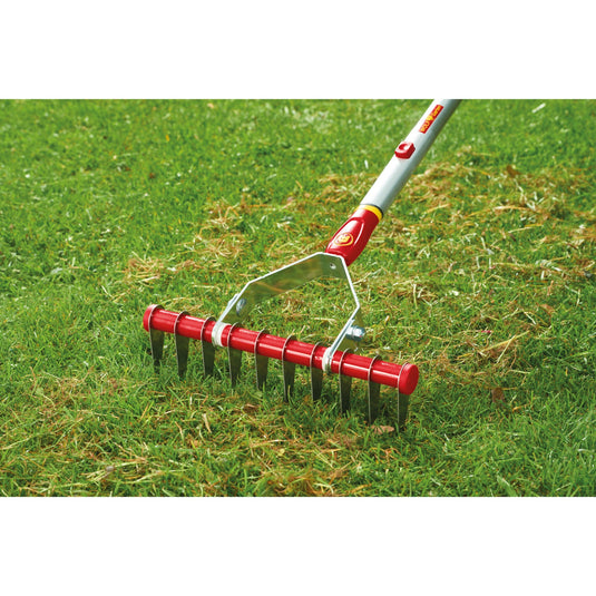 Wolf-garten multi-star ug-m 3 verticuteerkam verticuteerder (rood geel)