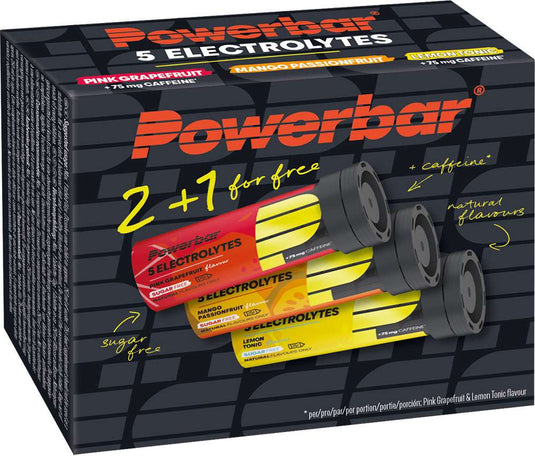 Powerbar 5 electrolytes multiflavour 2+1