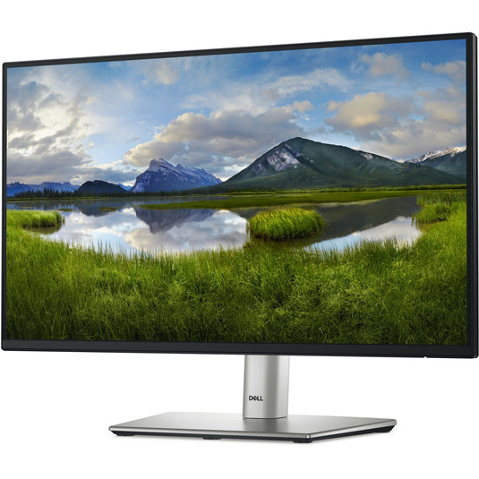 Dell p2225h 21.5 monitor (zwart zilver, hdmi, displayport, 3x usb-a, usb-b, usb-c)