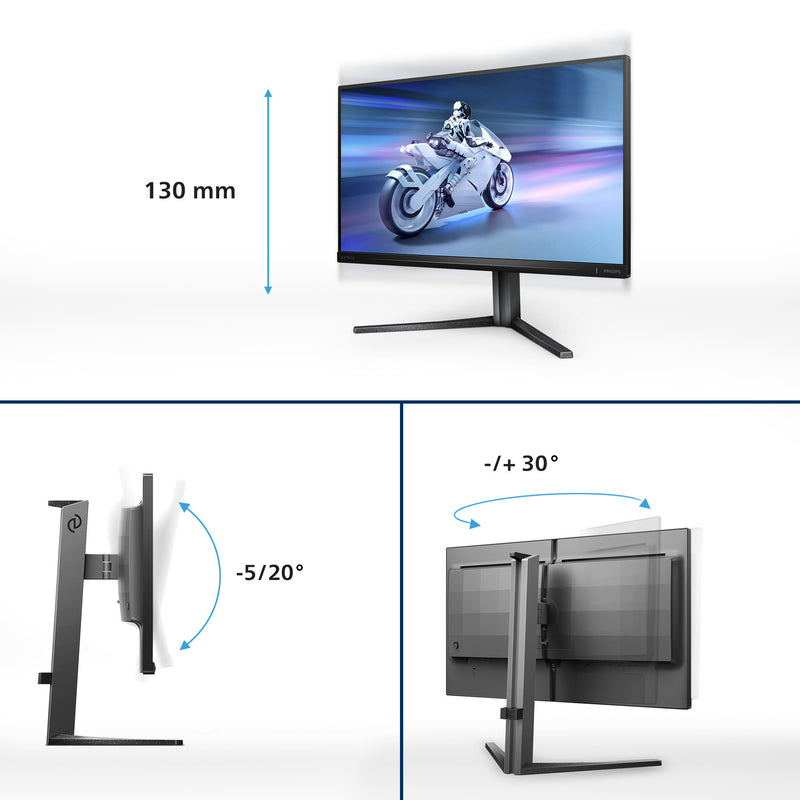 Load image into Gallery viewer, Philips evnia 25m2n5200u 24.5 gaming monitor (zwart, hdmi, displayport, 390 hz (oc))
