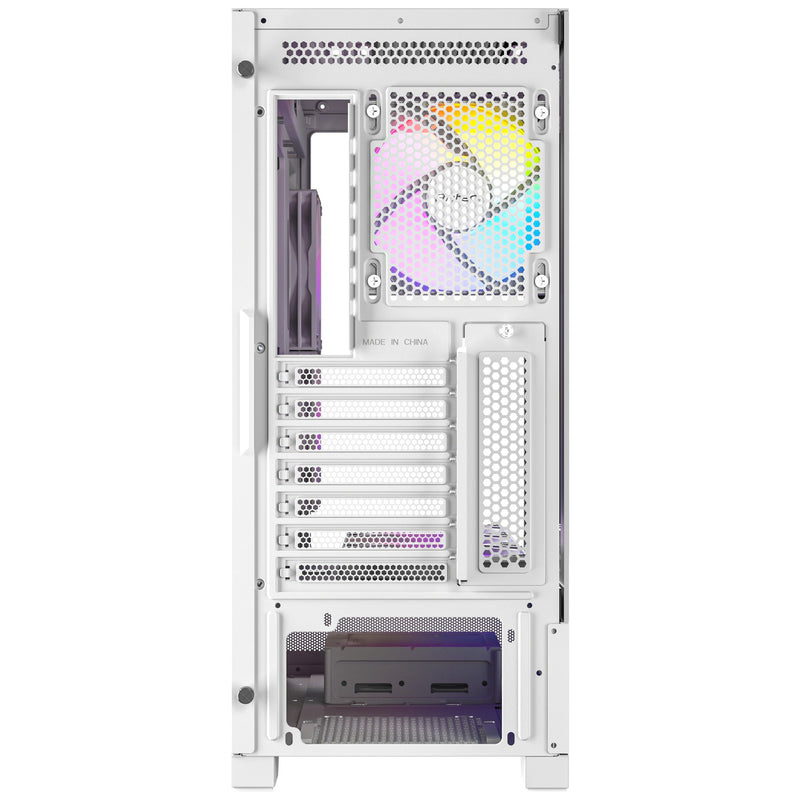 Load image into Gallery viewer, Antec cx700 elite rgb midi tower behuizing (wit | 2x usb-a | tempered glass)
