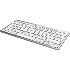 Trust wireless bluetooth keyboard (grijs, us lay-out (qwerty), scissor switches, 85%, bluetooth 4.0)