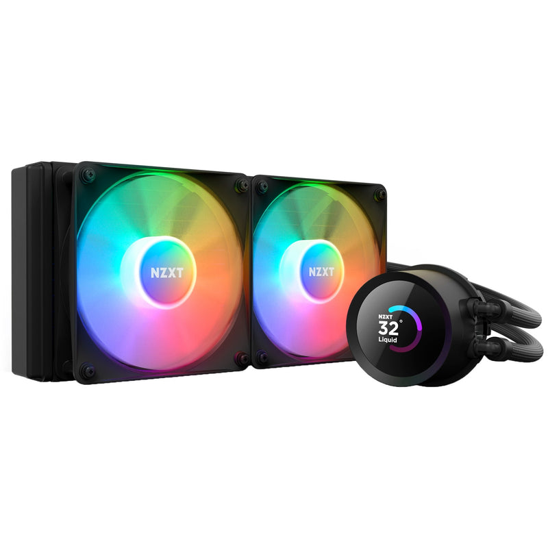 Load image into Gallery viewer, Nzxt kraken 240 rgb waterkoeling (zwart)
