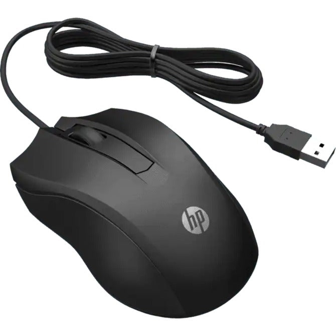 Load image into Gallery viewer, Hp 100 muis (zwart, 1600dpi)
