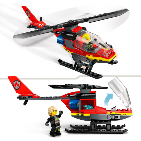 Lego city 60411 brandweerhelikopter