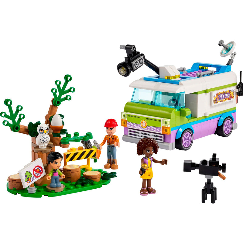 Load image into Gallery viewer, Lego friends - nieuwsbusje constructiespeelgoed (41749)
