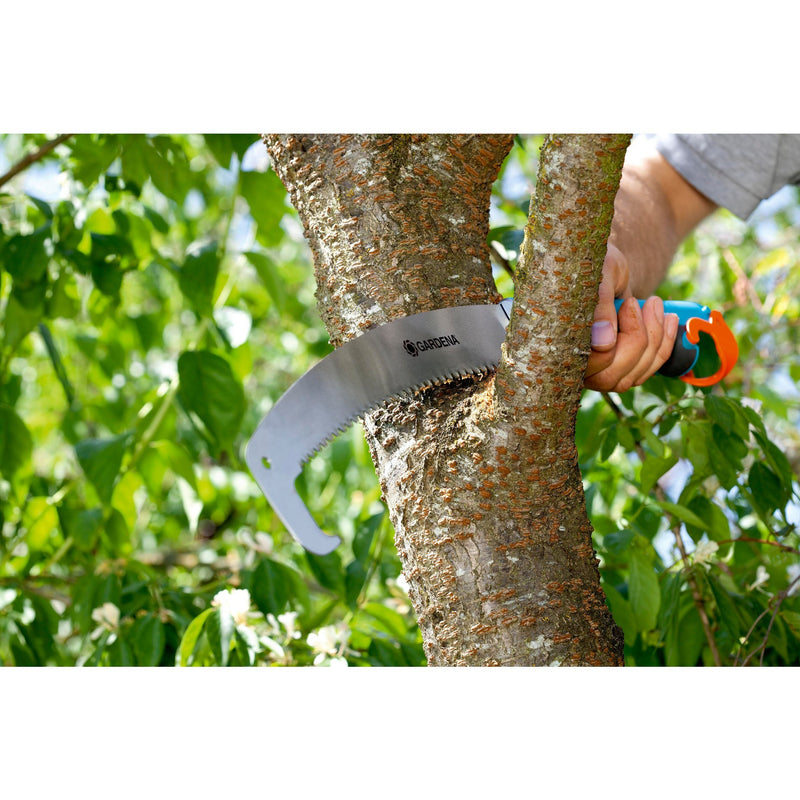 Load image into Gallery viewer, Gardena combisystem-snoeizaag 300 pp gebogen (turquoise, 8738-20)
