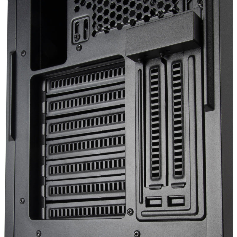 Load image into Gallery viewer, Silverstone sst-sed1-b midi tower behuizing (zwart | 2x usb-a | 1x usb-c)
