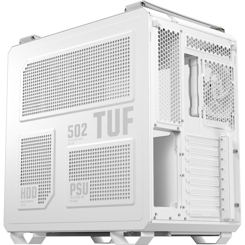 Load image into Gallery viewer, Asus tuf gaming gt502 horizon argb midi tower behuizing (wit | 3x usb-a | 1x usb-c | tempered glass)
