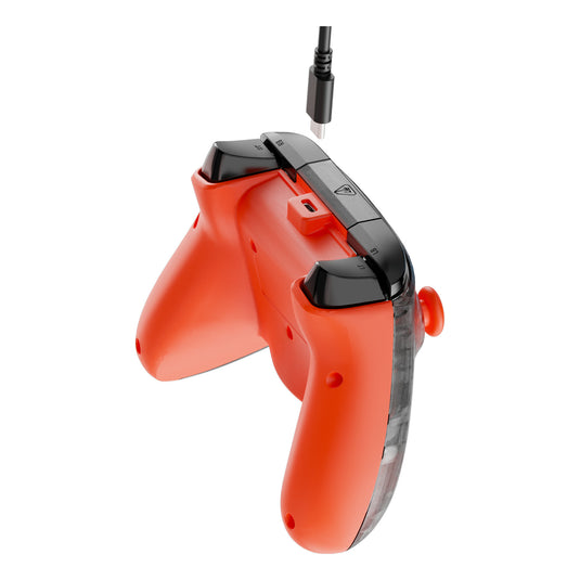 Turtle beach rematch core bedrade controller (zwart oranje, xbox serie x|s, xbox one, pc)