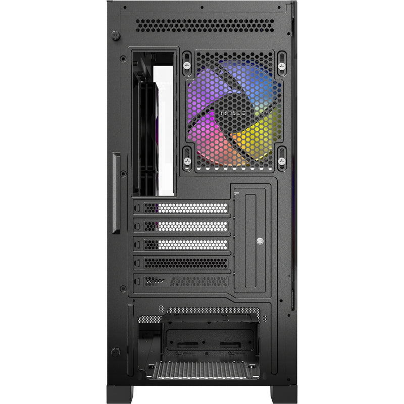 Load image into Gallery viewer, Antec cx500m argb mini tower behuizing (zwart | 2x usb-a | 1x usb-c | tempered glass)
