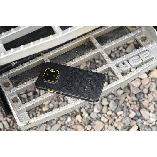 Jcb toughphone e50 smartphone (zwart, 128 gb, android 16)