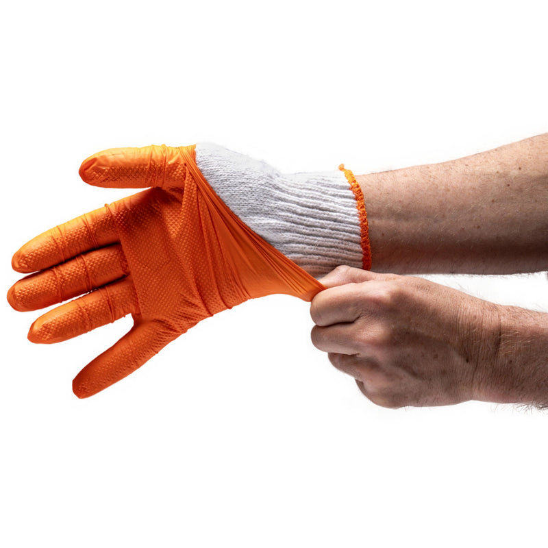 Load image into Gallery viewer, Traeger bbq prep serve gloves handschoen (oranje)
