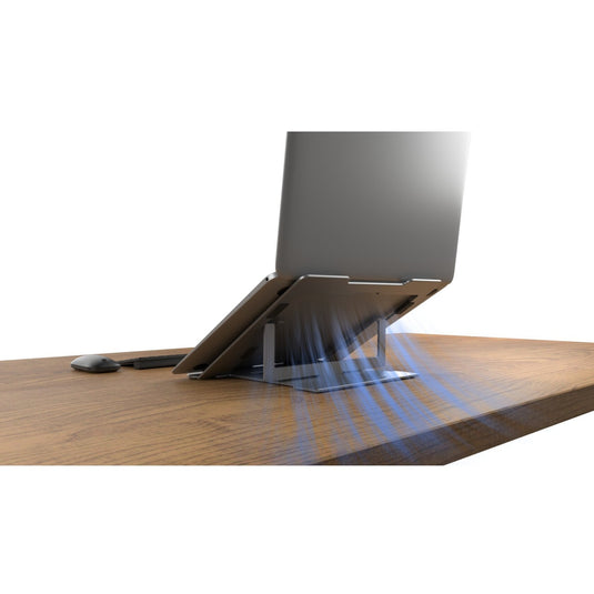 Kensington easy riser aluminium laptop riser standaard (aluminium)