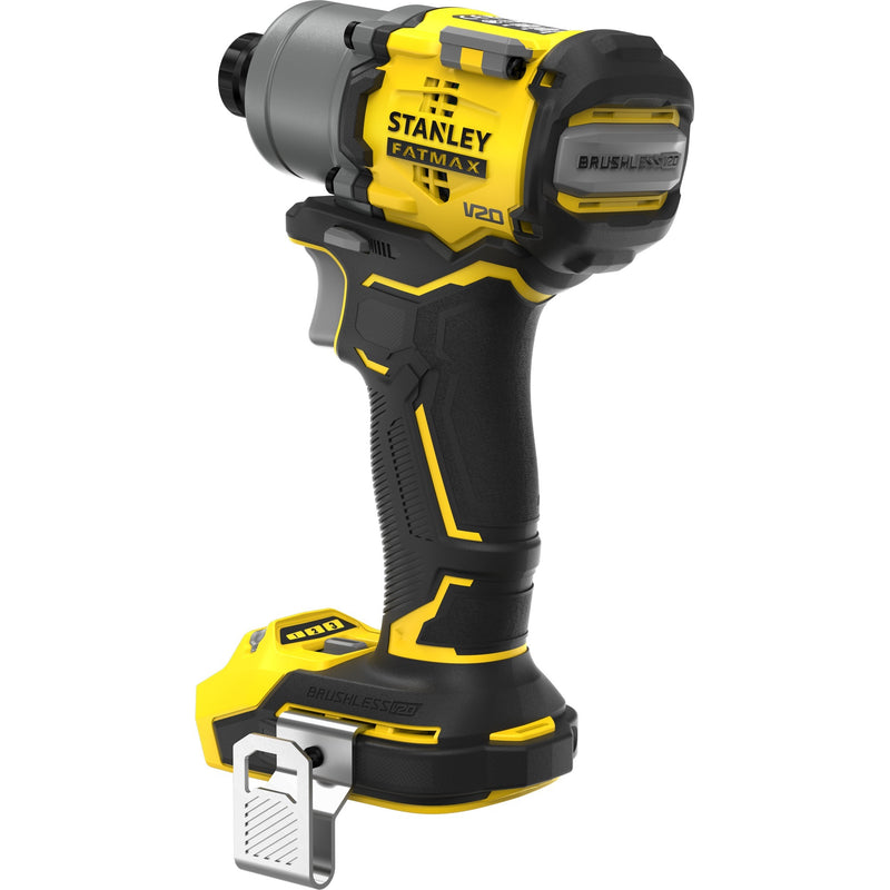 Load image into Gallery viewer, Stanley fatmax v20 18v borstelloze slagschroevendraaier (geel zwart, accu en oplader niet inbegrepen)

