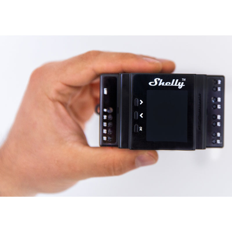 Load image into Gallery viewer, Shelly pro 4pm relais (4-kanaals, wifi, lan, bluetooth)
