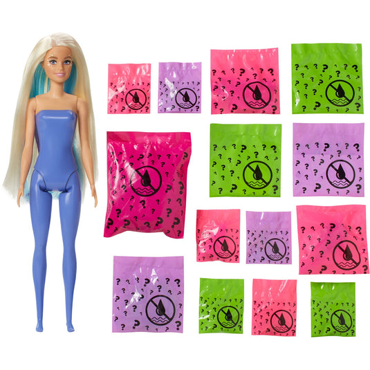 Barbie color reveal - fantasy fashion fee pop