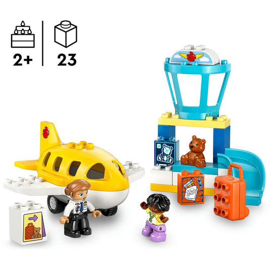Lego duplo 10443 voor het eerst op het vliegveld